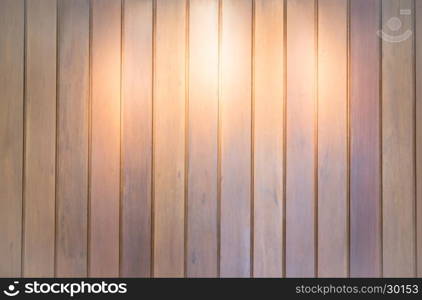 Wooden interior background with light, stock photo