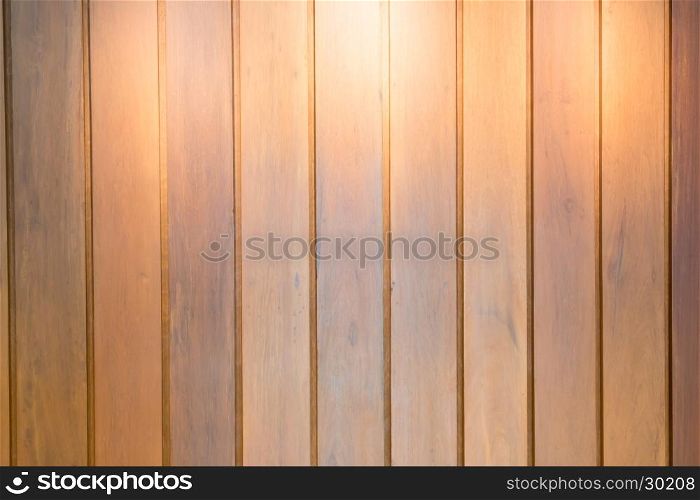 Wooden interior background with light, stock photo