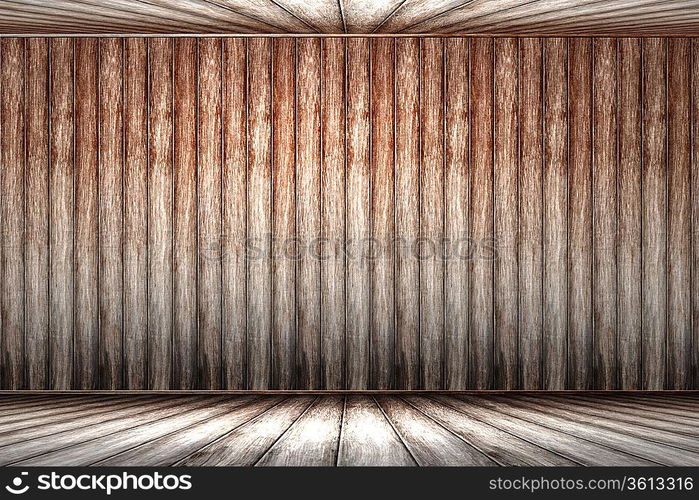 Wooden panel wall interior background illustration