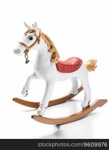 Wooden Rocking Horse Toy for Children
