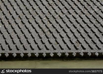 Wooden roof texture. Tarry.&#xA;