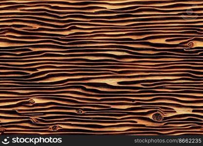 Wooden seamless textile pattern 3d illustrated