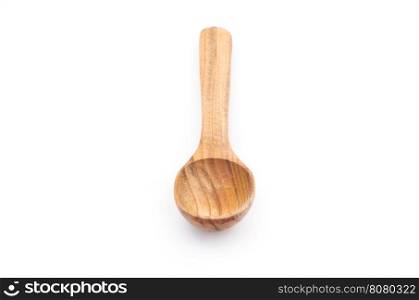 Wooden Spoon isolated on white background&#xA;