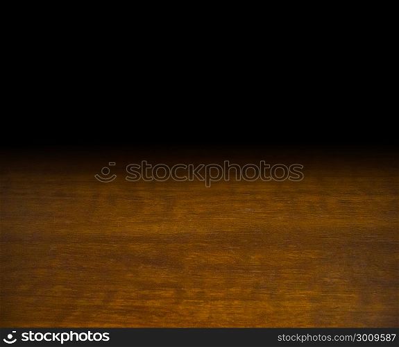 wooden table mock up platform for interior decoration design or advertising display background