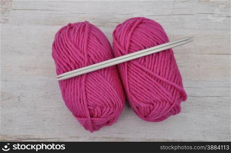 Wool and needles