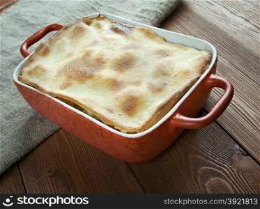 Woolton pie - dish of vegetables, widely served in Britain. cooking potatoes (or parsnips), cauliflower, swede, carrots and, possibly, turnip