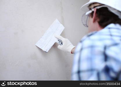 work aligns with a spatula wall