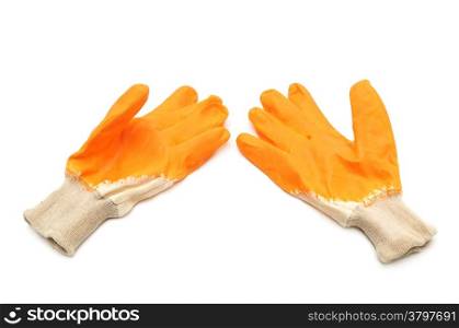 work gloves isolated on a white background