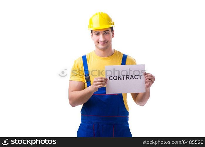 Worker not happy with his employment contract. Worker not happy with his employment contract