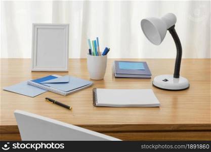 workspace composition with notebook 1. Resolution and high quality beautiful photo. workspace composition with notebook 1. High quality and resolution beautiful photo concept