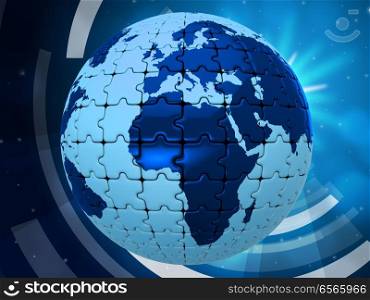 World Background Showing Backgrounds Worldly And Globalise