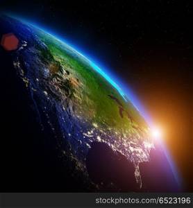 World geography 3d rendering planet. World geography. Elements of this image furnished by NASA 3d rendering. World geography 3d rendering planet