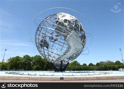 world globe sculpture