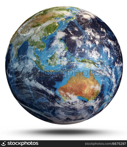 World map. 3d rendering. World map. Elements of this image furnished by NASA. 3d rendering. World map. 3d rendering