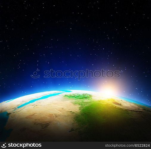 World map background 3d rendering. World map. Elements of this image furnished by NASA 3d rendering. World map background 3d rendering
