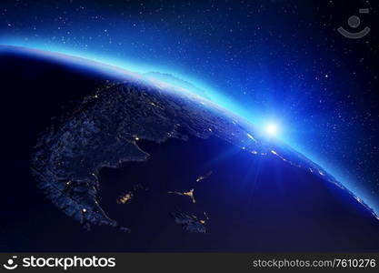 World map. Elements of this image furnished by NASA. 3d rendering. World map. 3d rendering