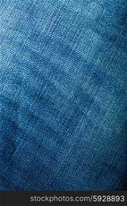 Worn blue jeans pattern