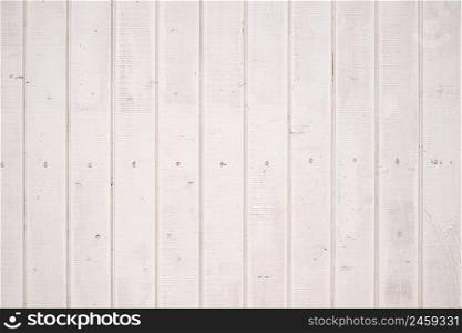 Worn, dirty white vintage wood background - sun faded wood planks, idea for interior or wallpaper