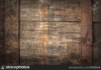 worn wooden surface / abstract grungy background