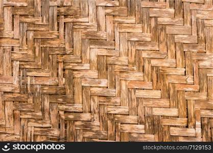woven bamboo texture and background