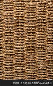 Woven basket texture, close-up shot