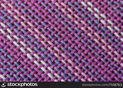 woven fabric texture with ultraviolet and lilac colors