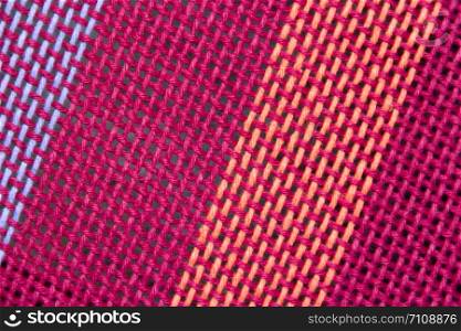 woven texture background on loom