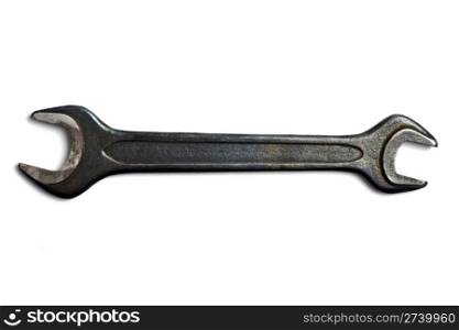 Wrench isolated on white background