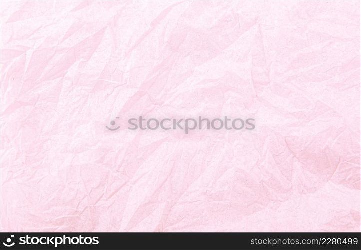 Wrinkle Paper Texture Background. Texture Of Crumpled Paper