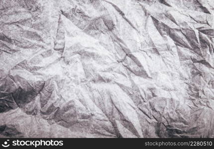 Wrinkle Paper Texture Background. Texture Of Crumpled Paper