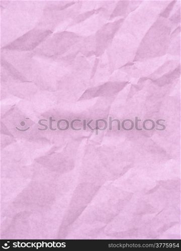 Wrinkle pink paper background