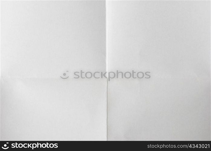 wrinkled folded sheet of paper texture
