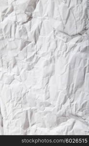 Wrinkled paper background