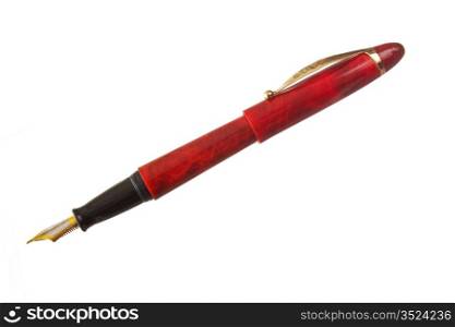 Writing pen isolated on a white background