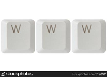 www word making from a computer keyboard
