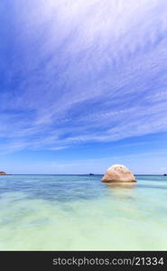 &#xA;thailand kho tao bay isle white beach rocks in asia and south china sea