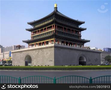 Xian Bell Tower. Xian is the capital of the Shaanxi province in the People&rsquo;s Republic of China. It is one of the oldest cities in China, with more than 3100 years of history,