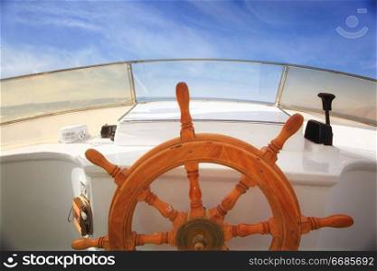 yacht helm sky yachting journey