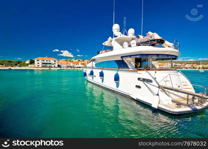 Yachting in tourist destination of Primosten in Dalmatia, Croatia