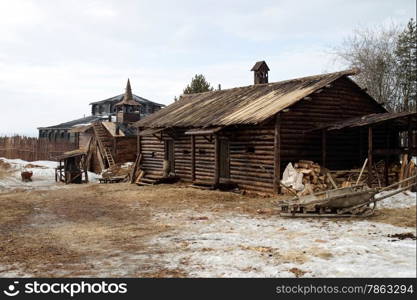 Yard coast-dweller. Backdrop for the film