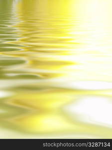 yellow and green fluid background of water surface