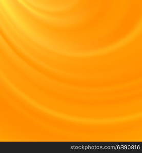 Yellow Blurred Wave Background. Soft Satin Pattern. Yellow Blurred Wave Background