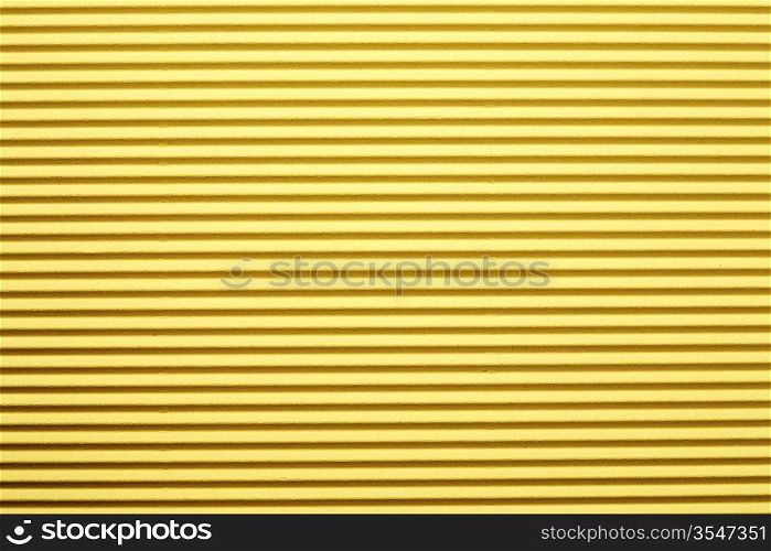 Yellow cardboard texture. Abstract background