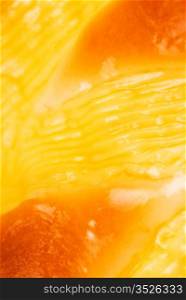 yellow cheese cake closeup abstract blur background