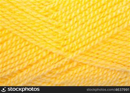 Yellow clew wool as texture for backgrounds