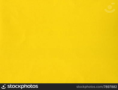 Yellow color paper. Yellow colour paper useful as a background