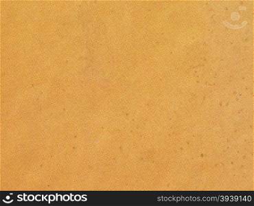 Yellow paper texture background. Yellow paper texture with halfton print dots useful as a background