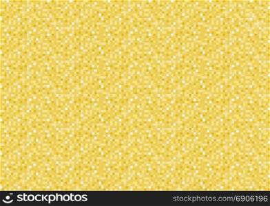 Yellow Pixel Background