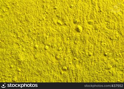 Yellow powder background