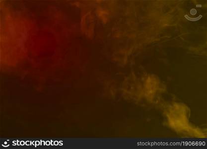 yellow smoke mixing with red. High resolution photo. yellow smoke mixing with red. High quality photo